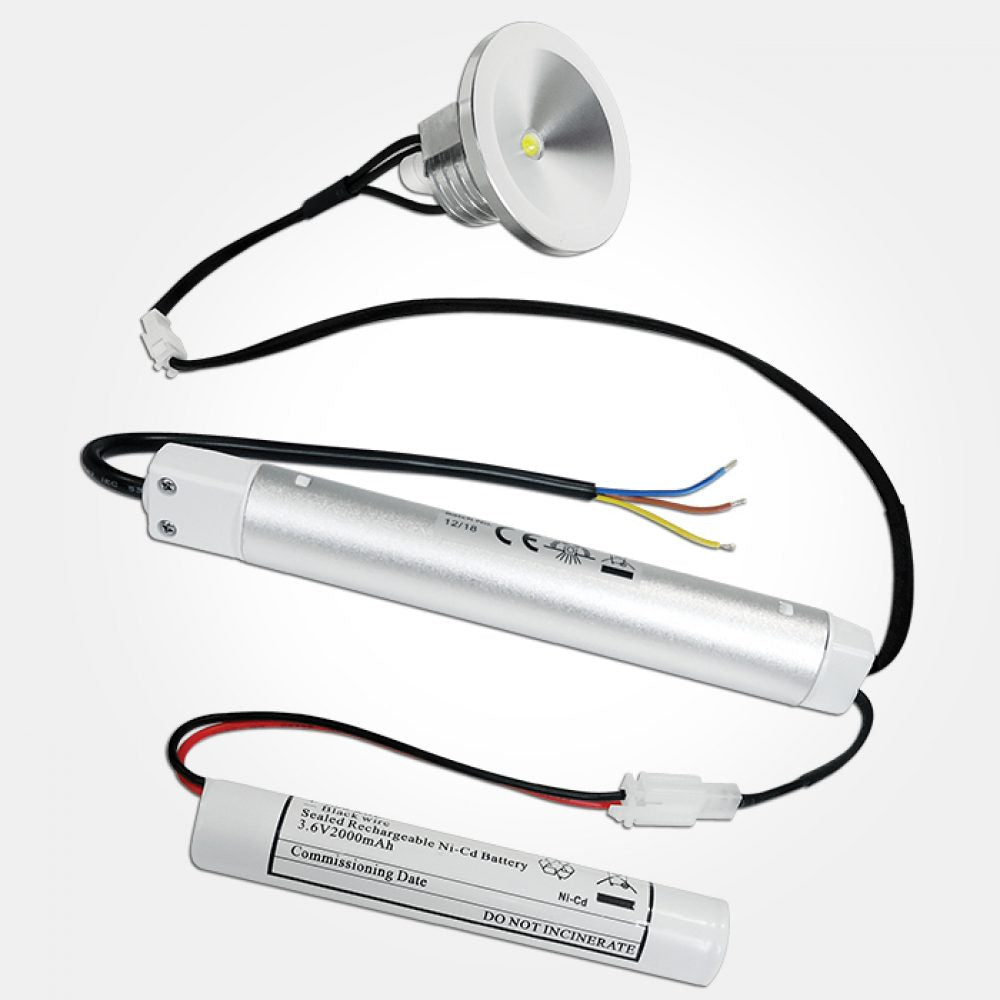 LED Emergency Downlight, 1.5W IP20 - LDLEM3