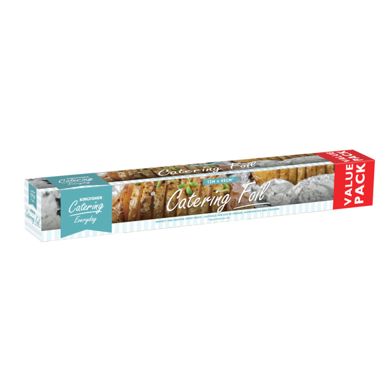 Catering Aluminium Foil - 45cm x 12m (KCFOIL45A)