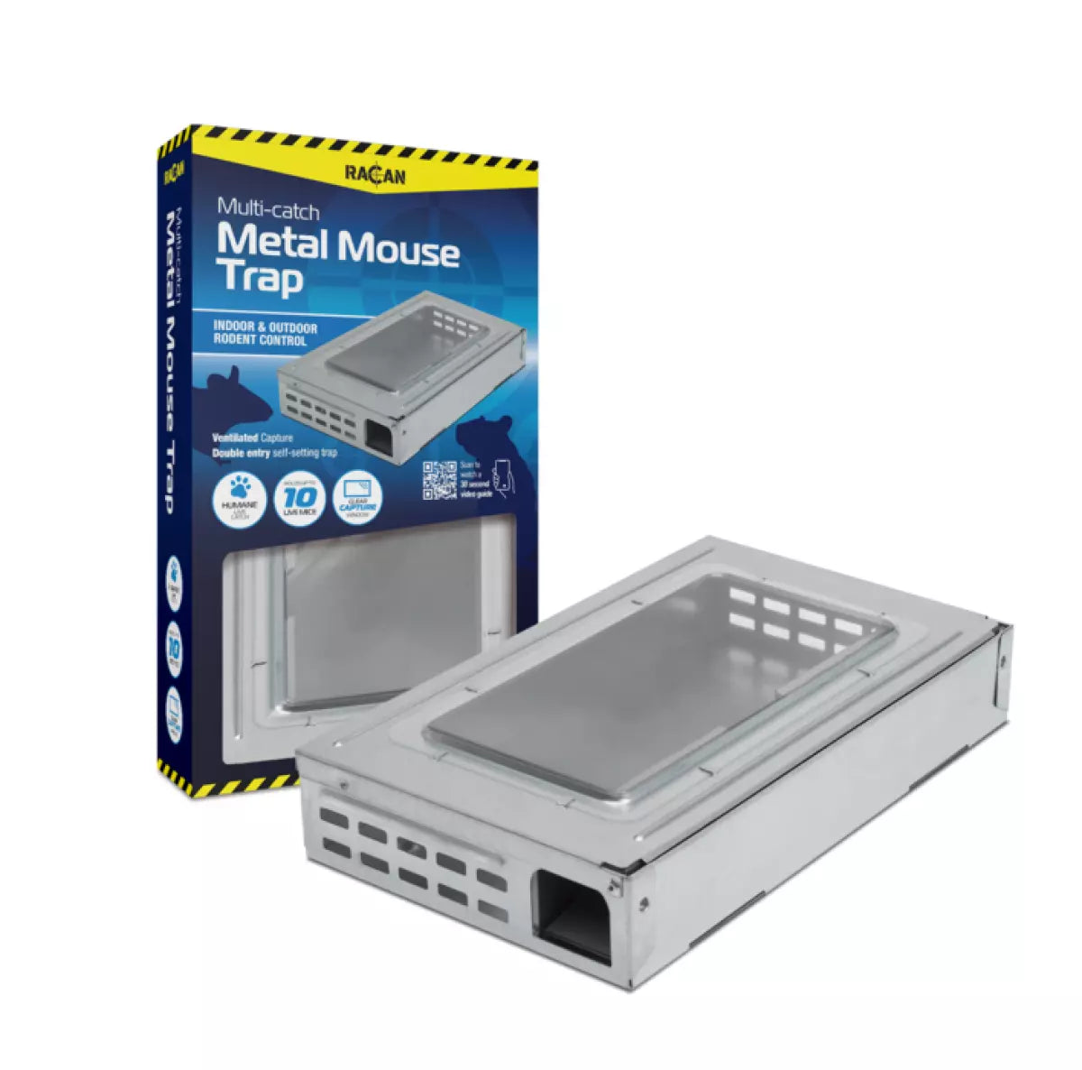 Racan Multi catch Metal Live Catch Humane Mouse Trap