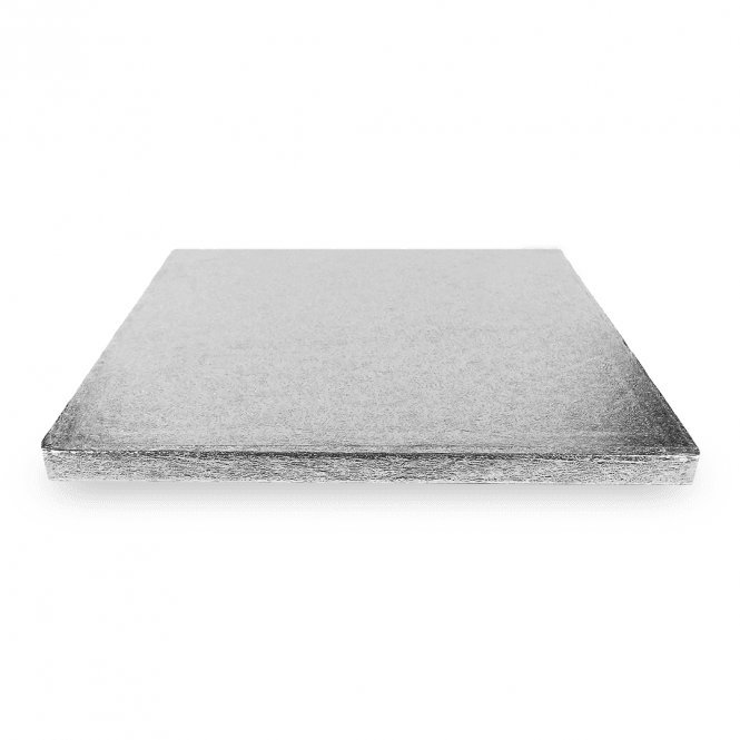 Silver 35cm (14") Square Cake Board