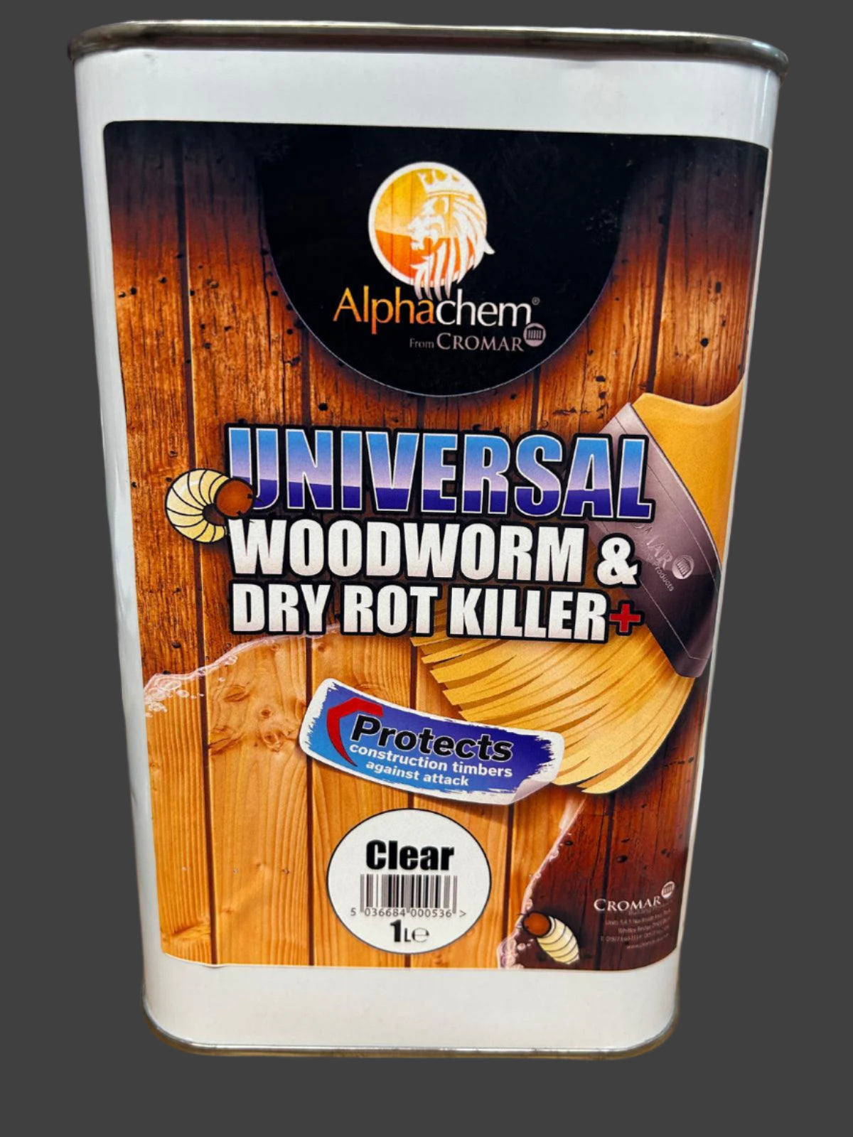 Alphachem Universal Wood Worm & Dry Rot Killer Plus - 1, 2.5 & 5 litres