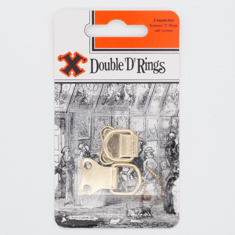 Double D Rings Pack of 2 (12858)