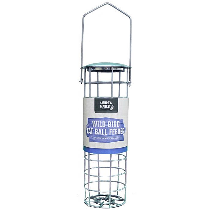 Nature's Market Deluxe Hanging Wild Bird Suet Ball Feeder