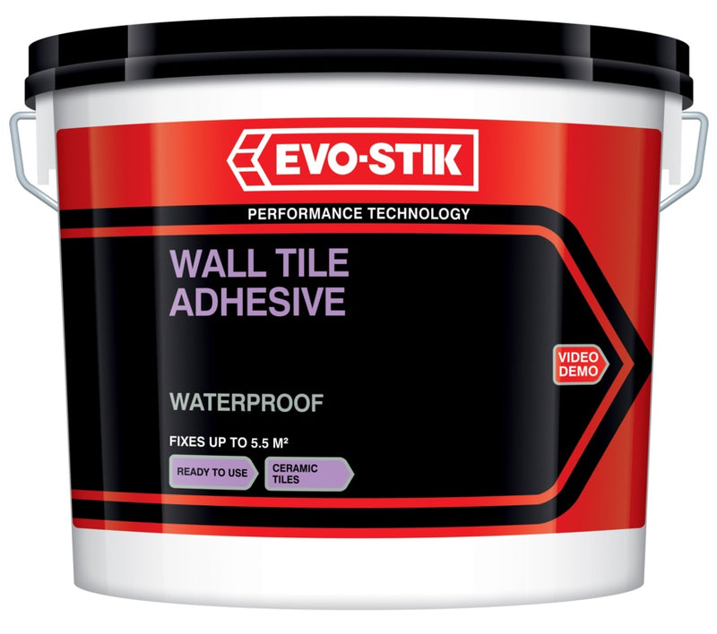 Evo-Stik Waterproof Wall Tile Adhesive - 1L