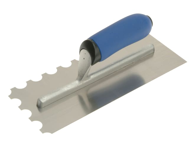 Vitrex Professional Notched Adhesive Trowel 20mm Stainless Steel 11 x 4.1/2"