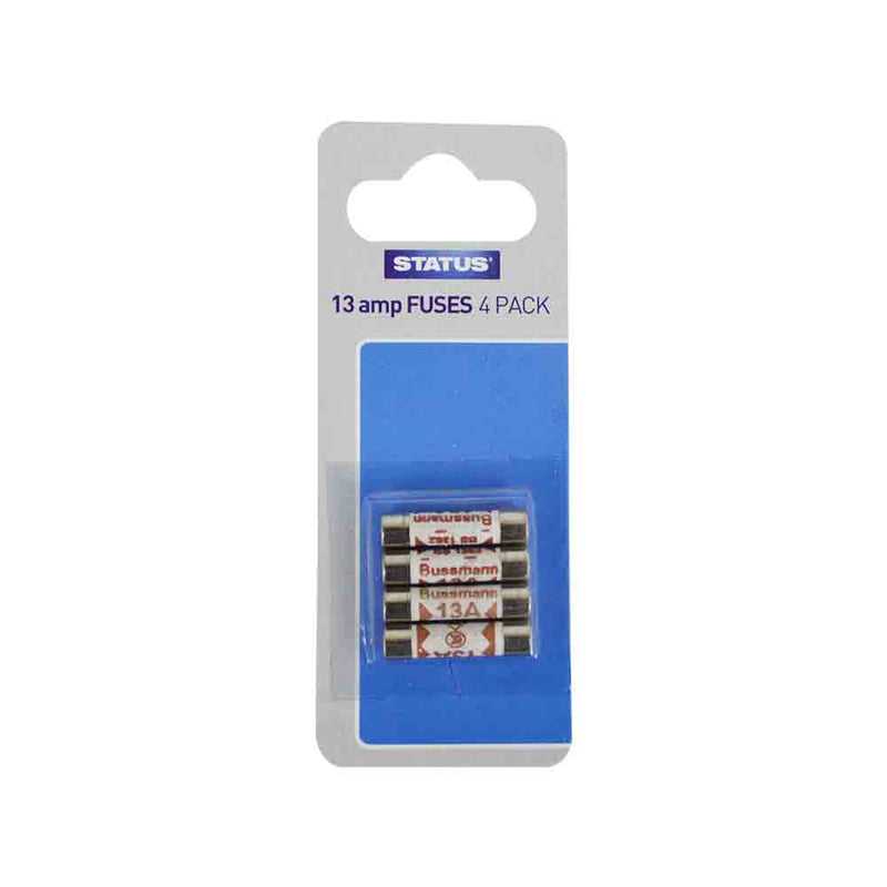 Fuses - 13 amp - 4 pack (Plug top fuses)