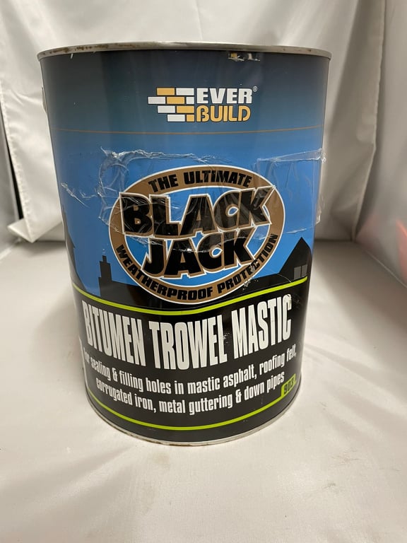 Everbuild 903 Black Jack Bitumen Trowel Mastic - 5 Litre