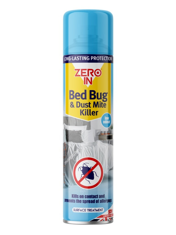 Zero In Bed Bug & Dust Mite Killer Spray 300ml