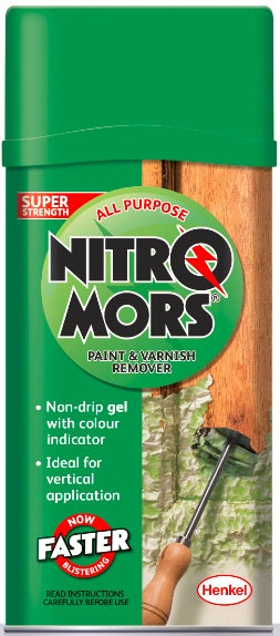 Nitromors All Purpose Paint & Varnish Remover - Gel Formula - 375ml & 750ml