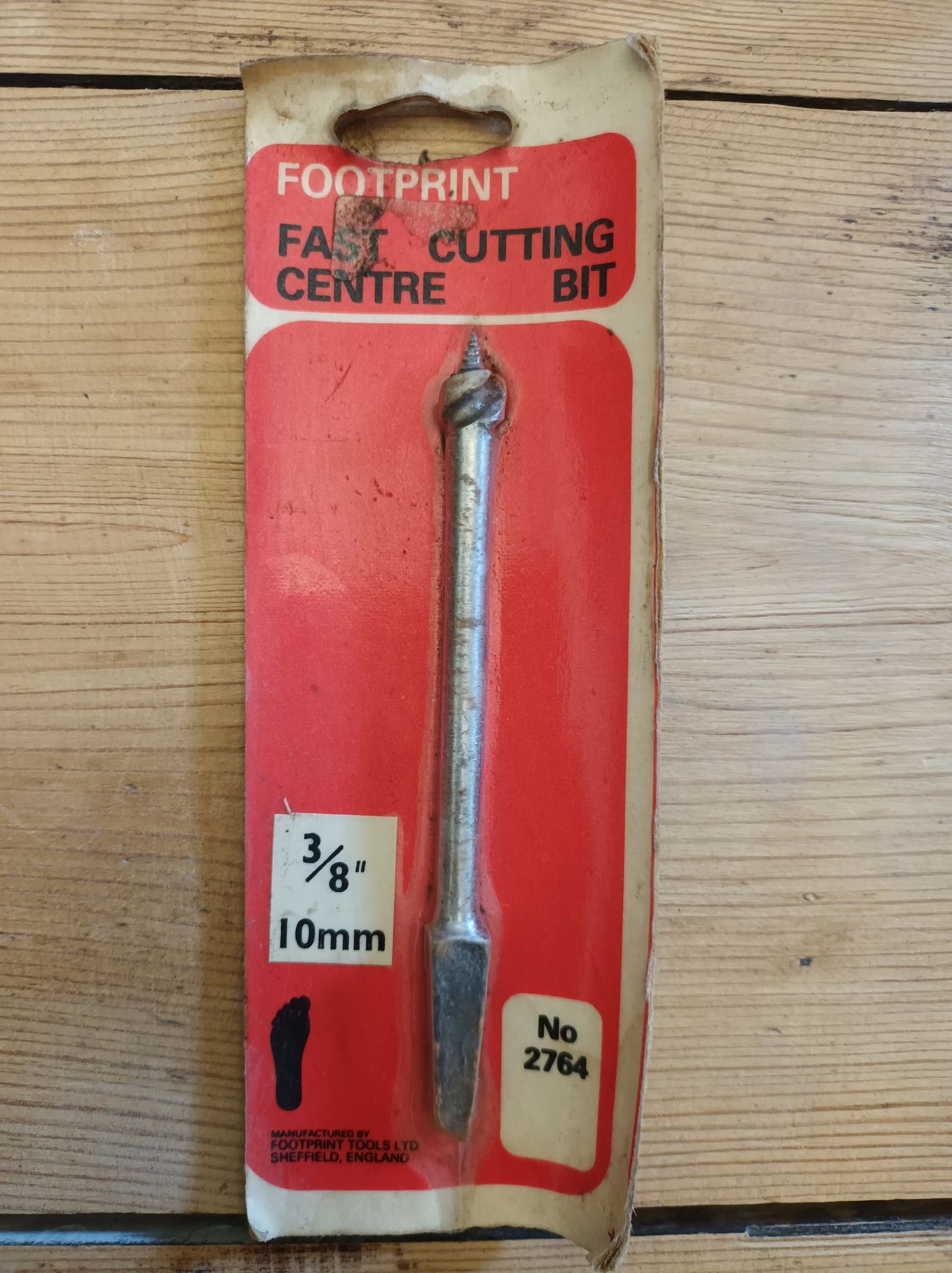 Footprint 10mm Fast Cutting Centre Bit