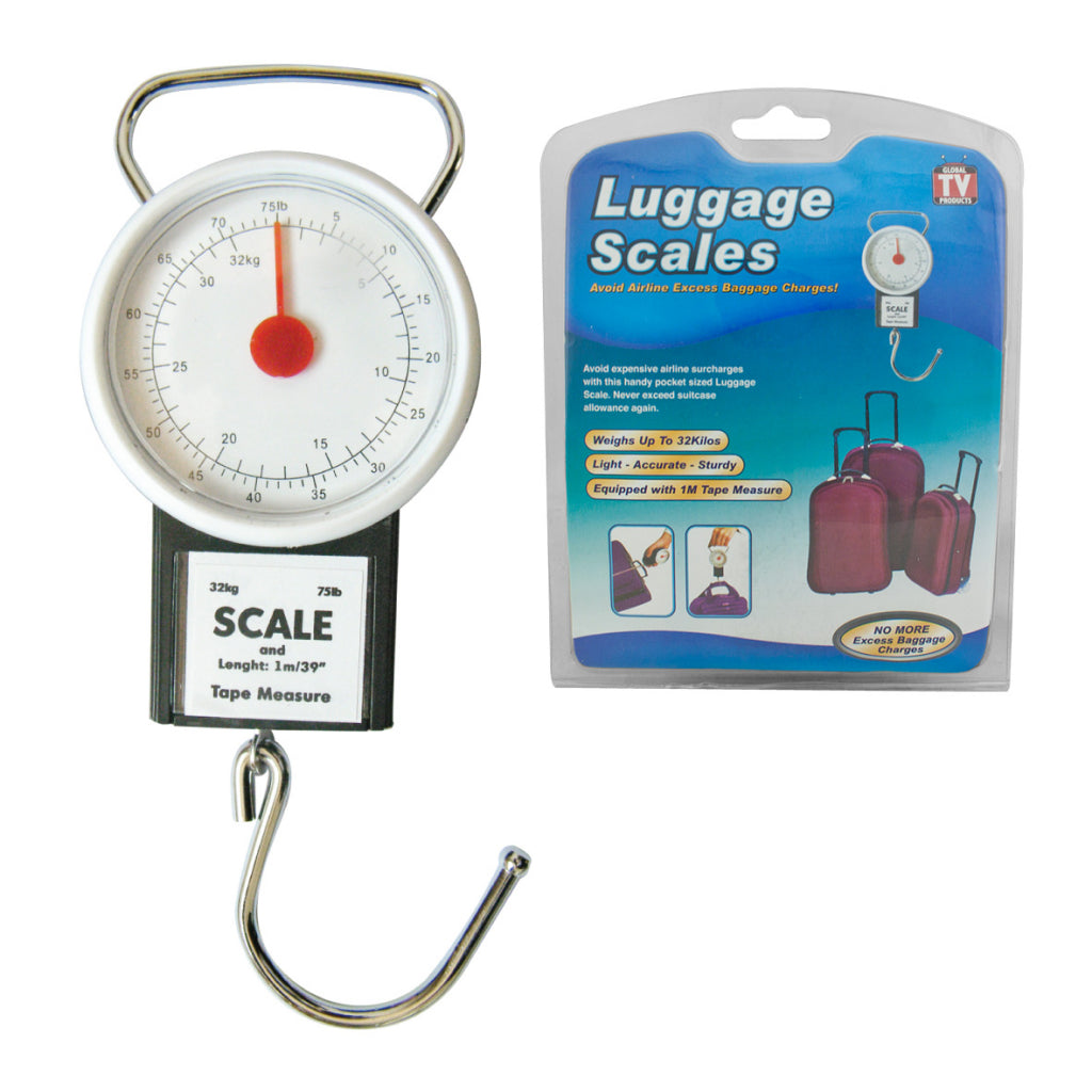 Luggage Weighing Scales With 1m Tape Measure