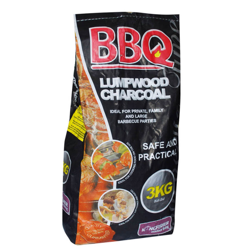 BBQ Lumpwood Charcoal - 3kg (CC3KG) (LOCAL PICKUP/DELIVERY ONLY)