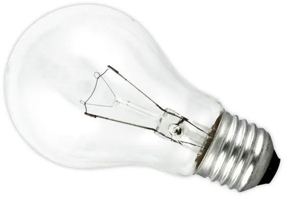 60w GLS Bulb Clear Bulb ES (Screw Bulb)