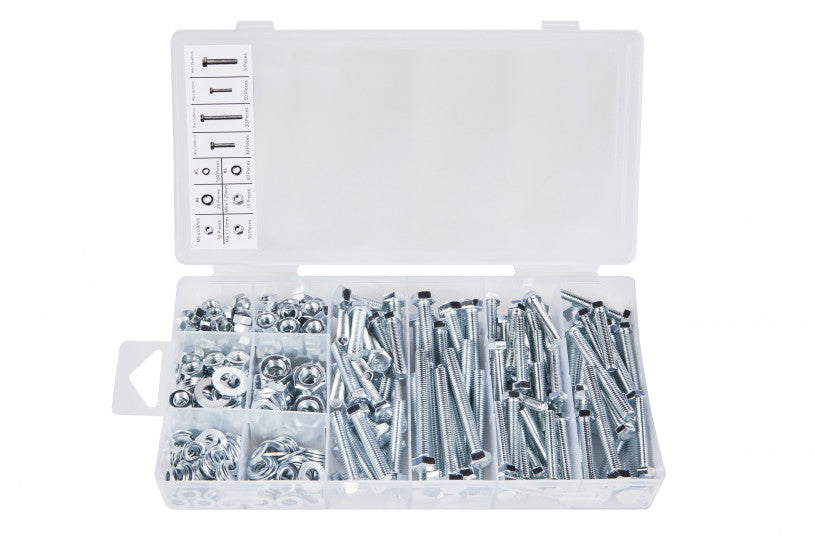 BlueSpot 460 PCE Assorted Nut, Washer And Bolt Set (40516)