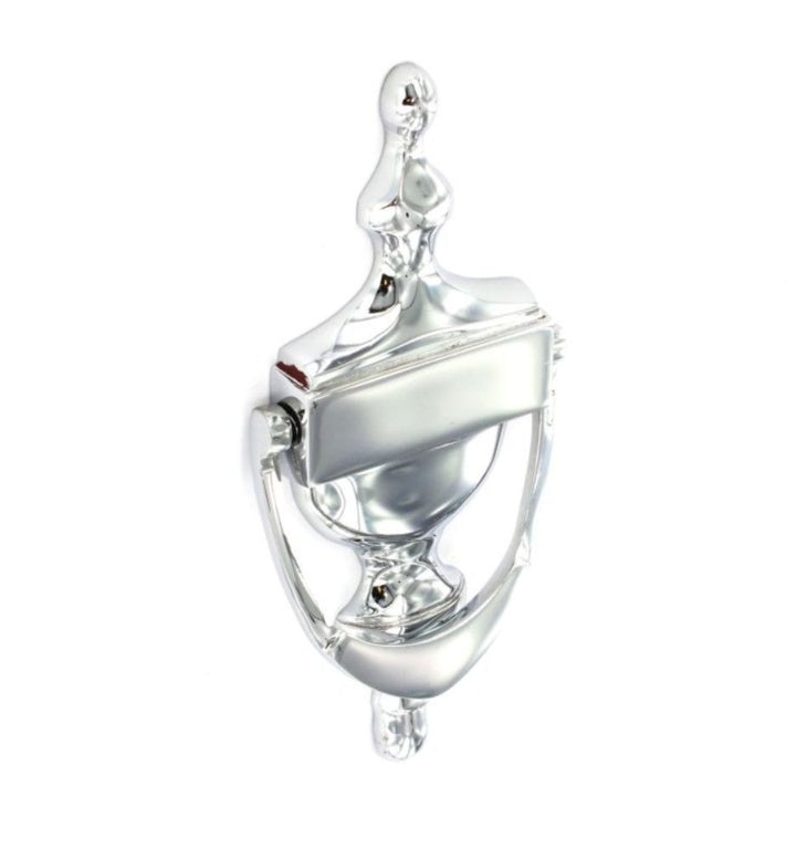 Securit Polished Chrome Urn Door Knocker (S2938)