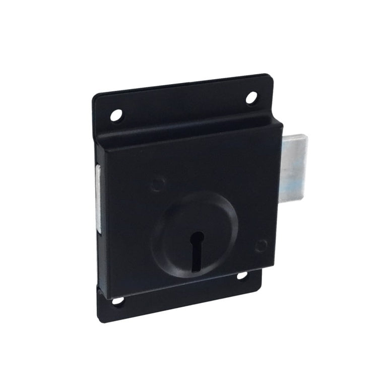 Securit Black Press Lock 100mm (4") (S1846)