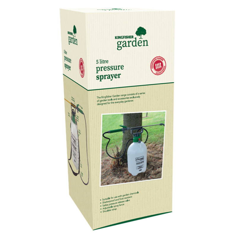 Kingfisher Garden Pressure Sprayer - 3 & 5 Litre