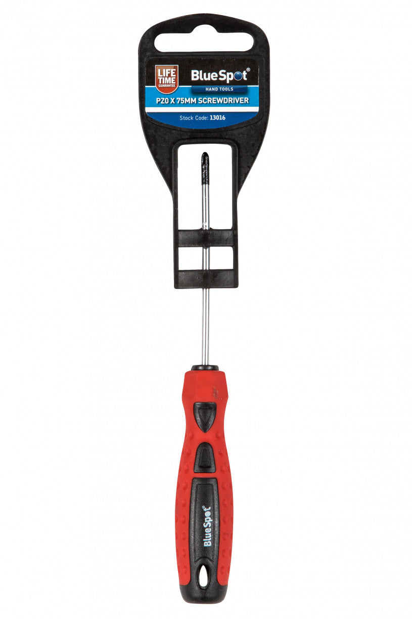 BlueSpot PZ0 x 75mm Screwdriver (13016)