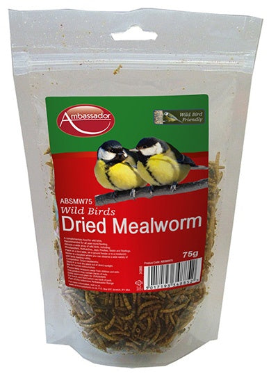 Ambassador - Wild Birds Dried Mealworm - 75 g