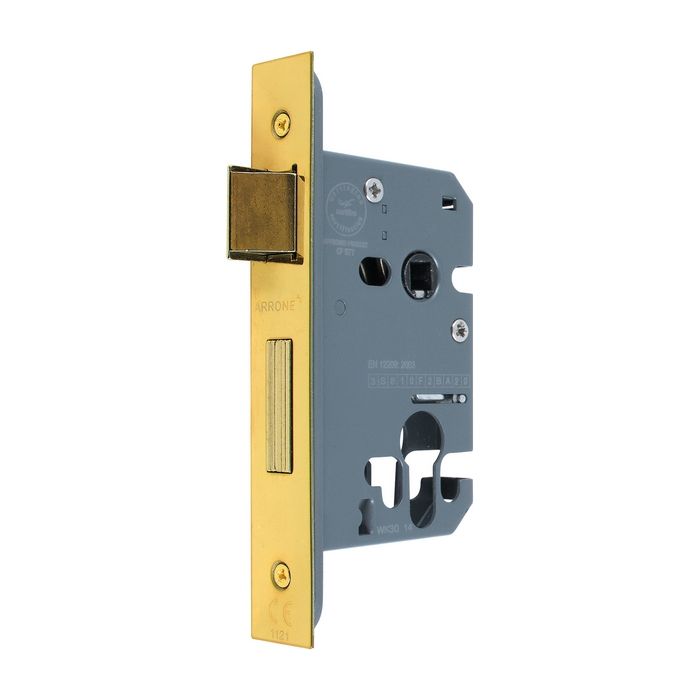 Arrone AR8004 Mortice Sashlock Case Euro 63mm PB