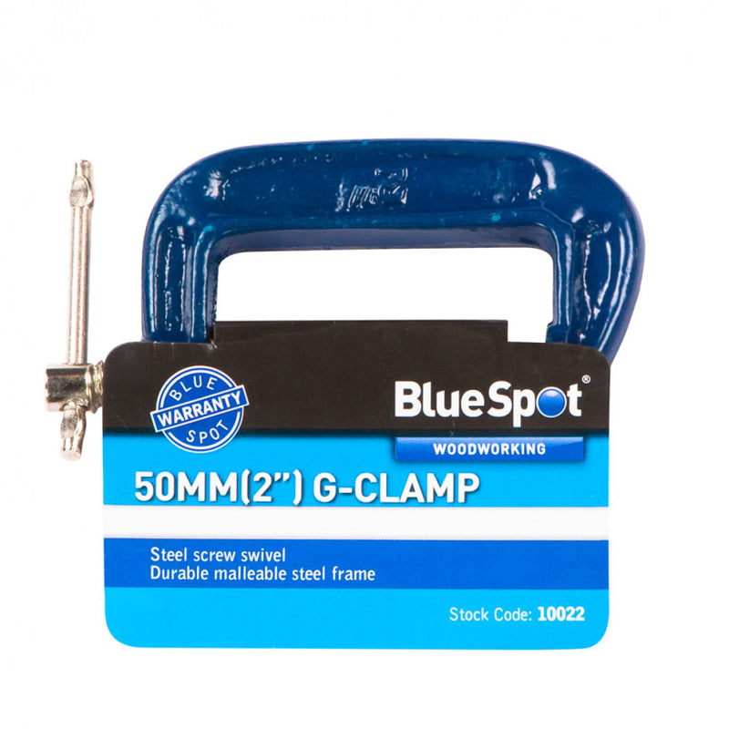 Fine Thread G Clamps - 50mm (2"), 75mm (3") & 150mm (6")