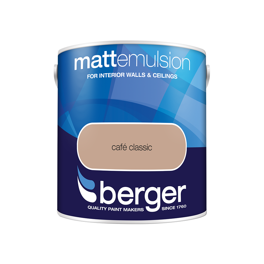 Berger Coloured Matt Emulsion - 2.5L