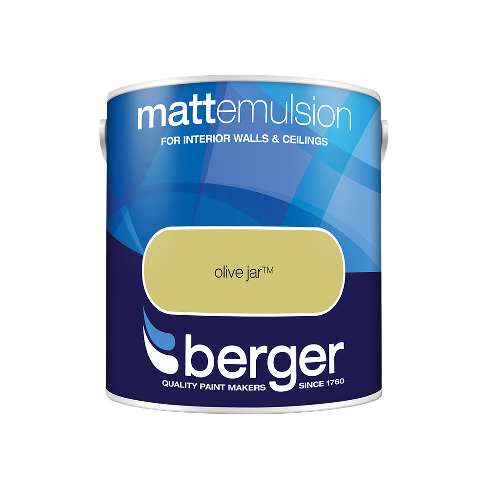 Berger Coloured Matt Emulsion - 2.5L