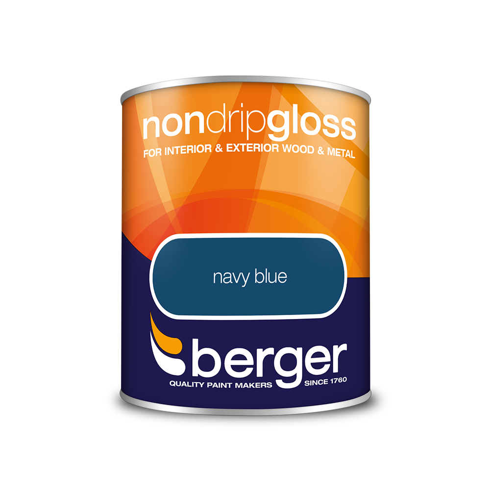 Berger - Coloured Non Drip Gloss - 750ml