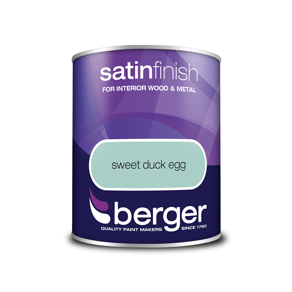 Berger - Coloured Paint Satin Finish - 750ml