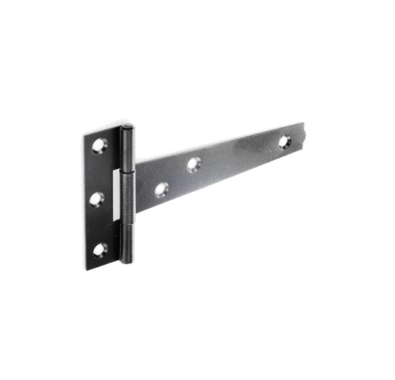 Securit Tee Hinges Light Black 100mm (4"), 150mm (6"), 200mm (8"), 250mm (10"), 300mm (12")