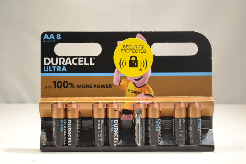 Duracell Ultra Power AA Batteries - 4 & 8 pack