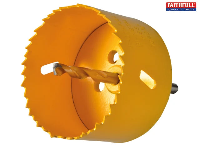 Faithfull Soffit Cutter Holesaw 70mm One Piece