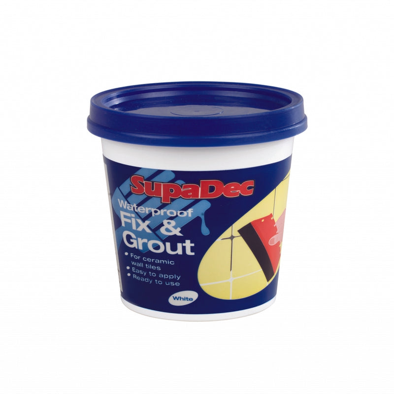 Supadec - Waterproof Fix & Grout - 500g & 1kg
