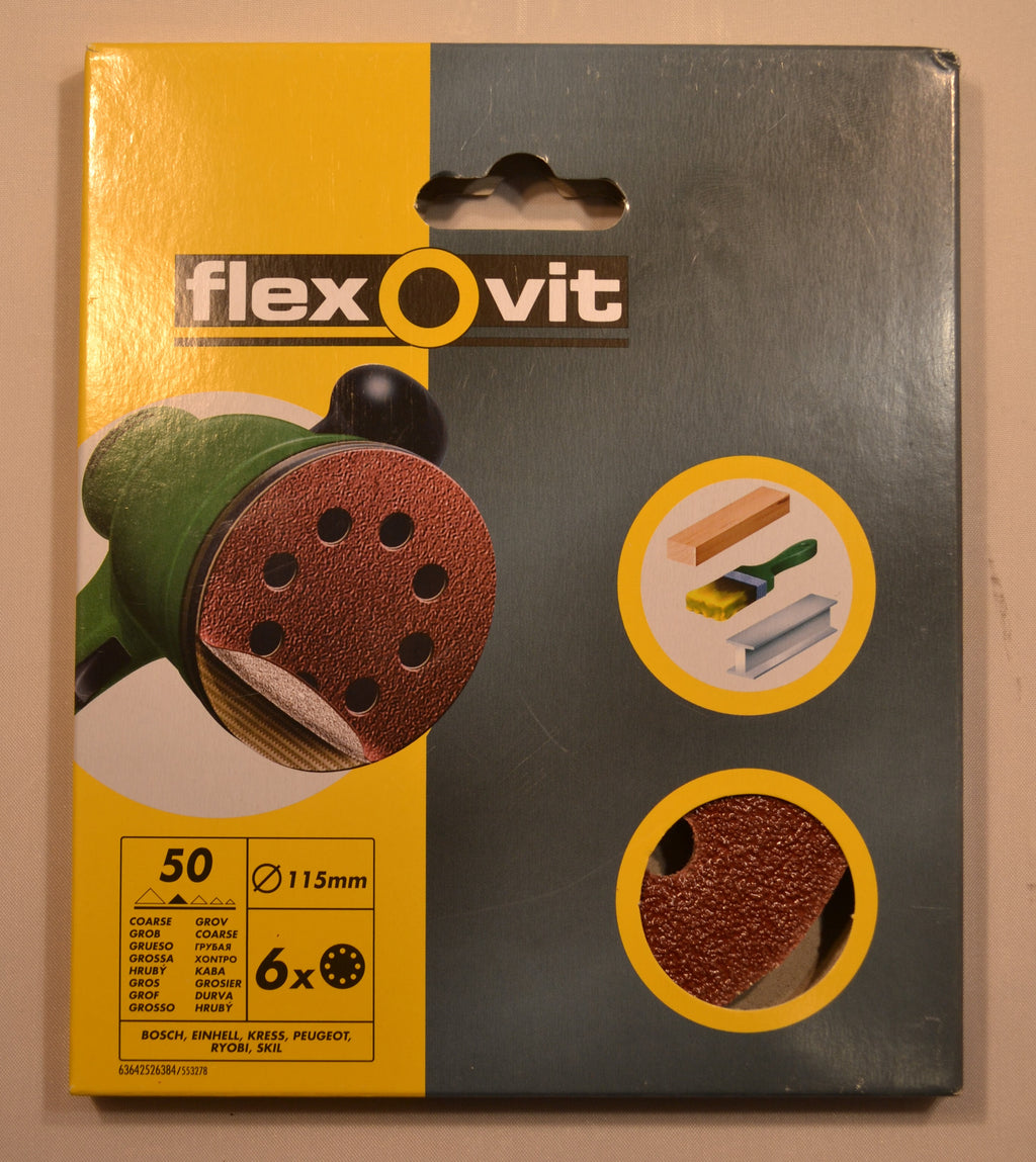 Flexovit sanding discs discount