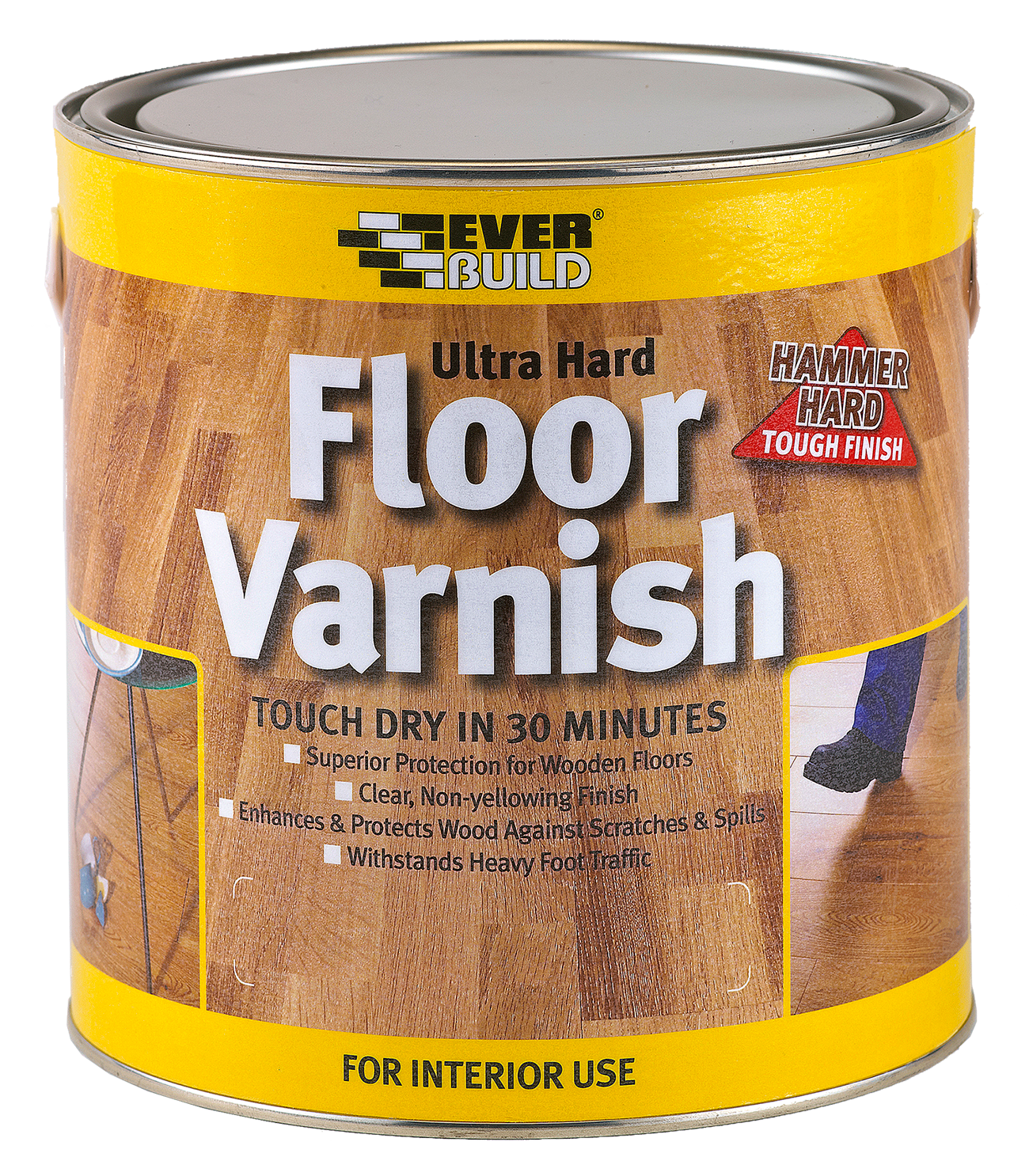 Everbuild - Floor Varnish - 750ml & 2.5L