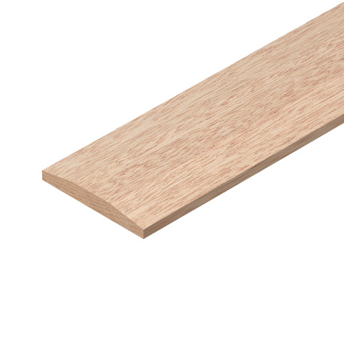 Wooden Door Threshold Red Hardwood Strip 20mm x 140mm x 900mm (HTM869)
