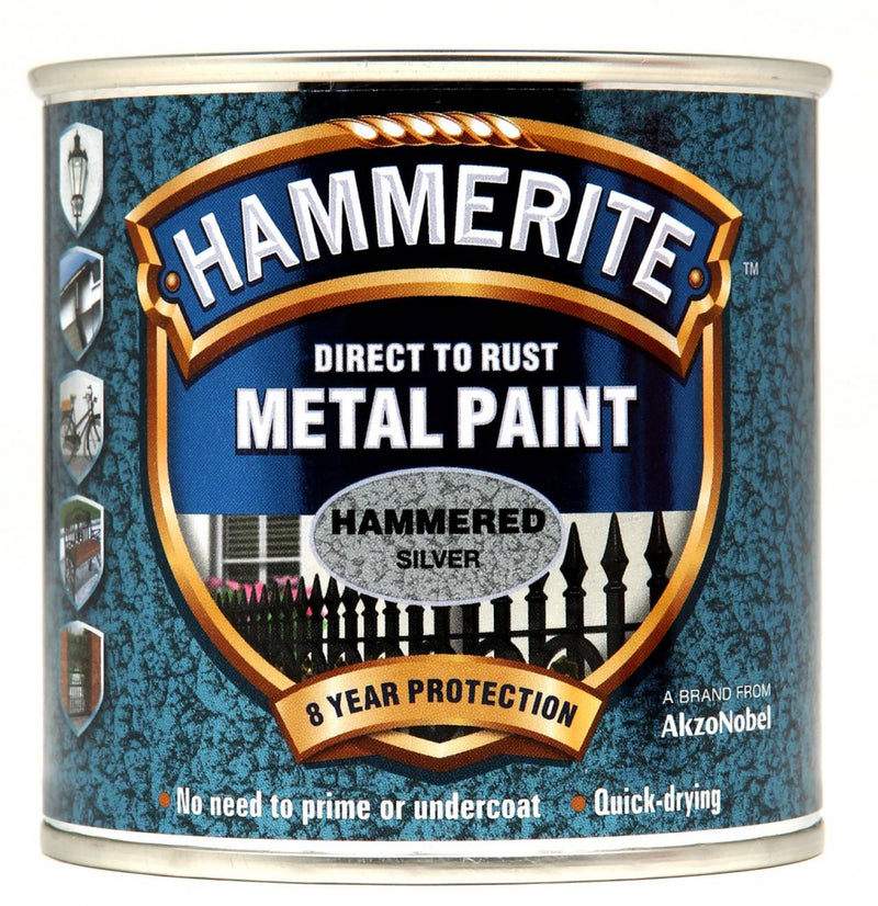 Hammerite - Hammered Silver - 750 ml