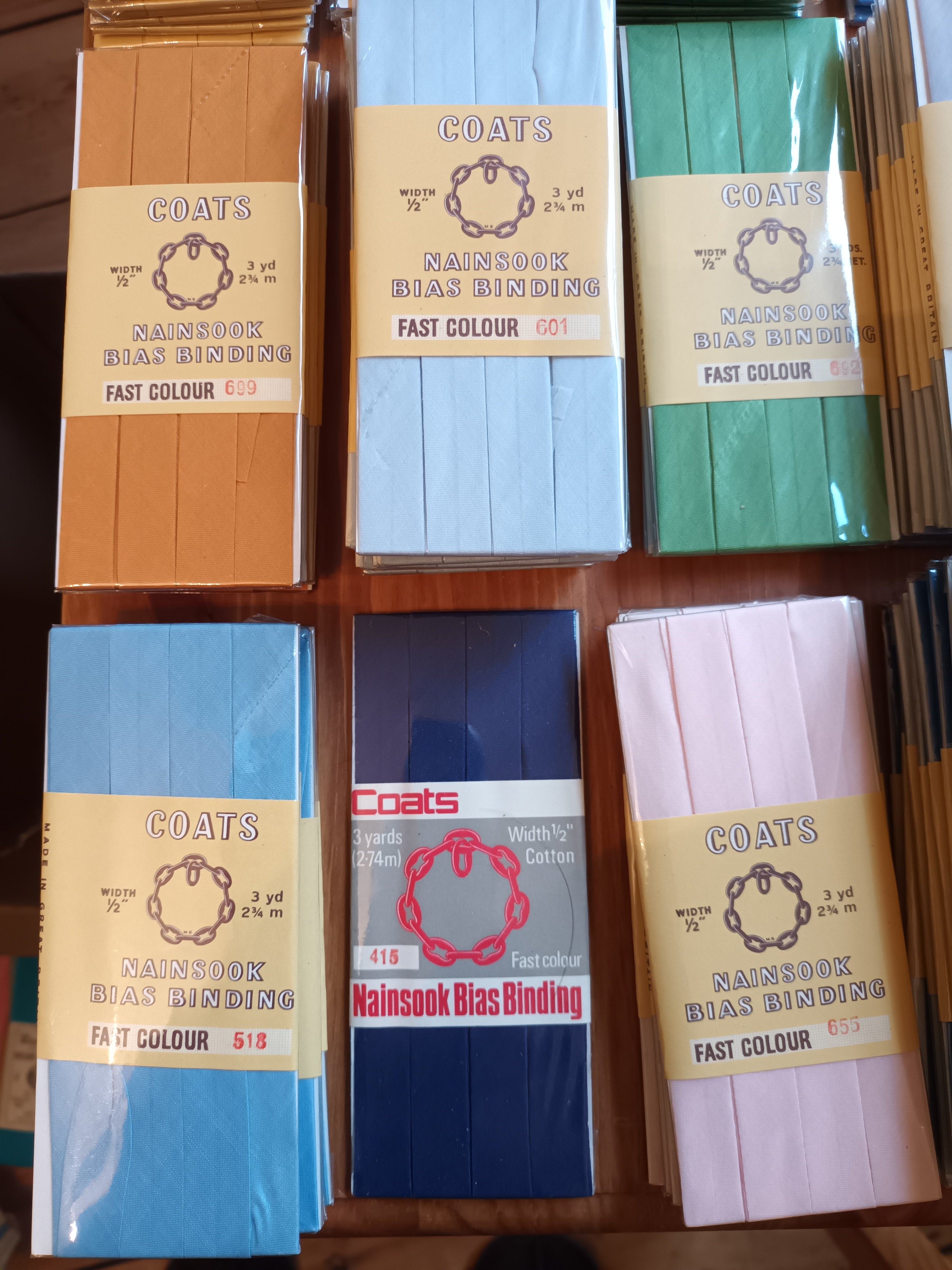 Vintage Coats Nainsook Bias Binding