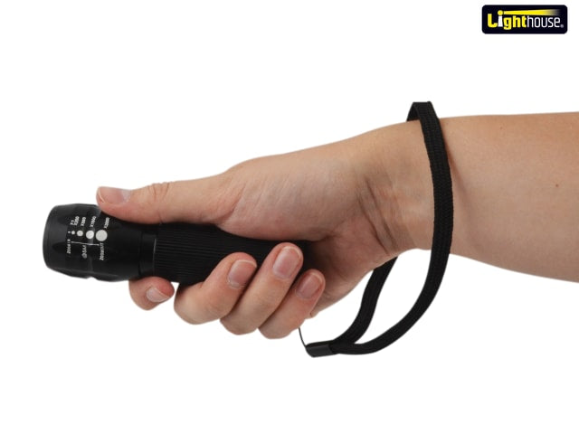 Lighthouse - 3W Cree LED Focus Torch - 210 Lumen
