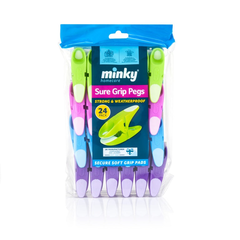 Minky - Sure Grip Pegs - 24 pack
