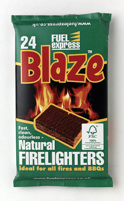 24 Natural Firelighters