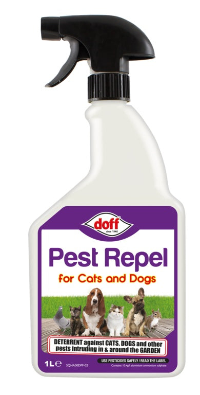 Doff - Pest Repel for Dogs & Cats Spray - 1 litre