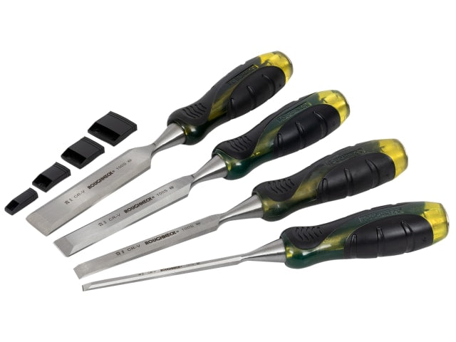 Roughneck Professional Bevel Edge Chisel Set