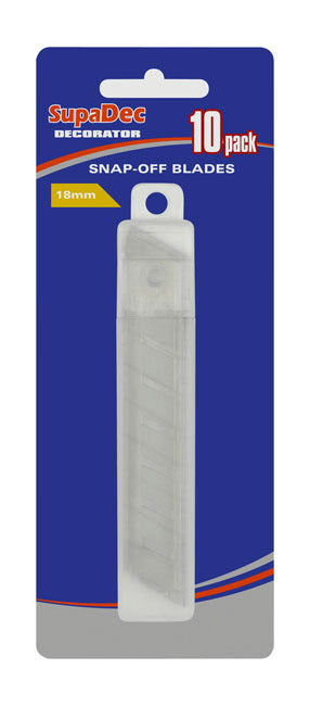 SupaDec - Snap-Off Blades - 10 Pack (LOCAL PICKUP/DELIVERY ONLY)
