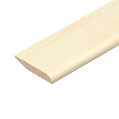 Chamfered Pine Skirting Board - 94mm x 15mm (LOCAL PICKUP / DELIVERY ONLY)