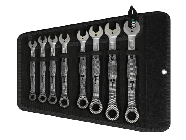 Wera Joker Ratcheting Combination Spanner Set - 8 Piece