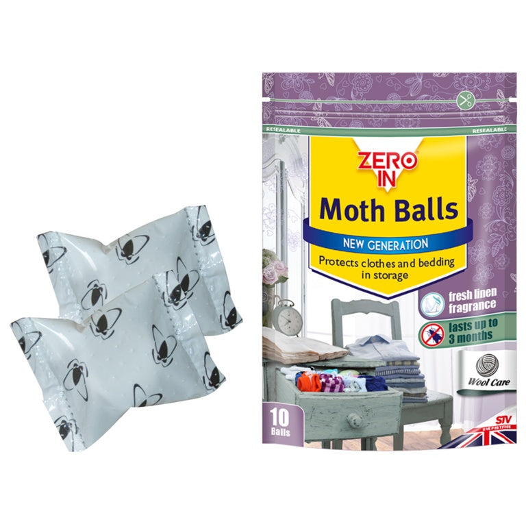 Zero In - Moth Balls - 10 per pack