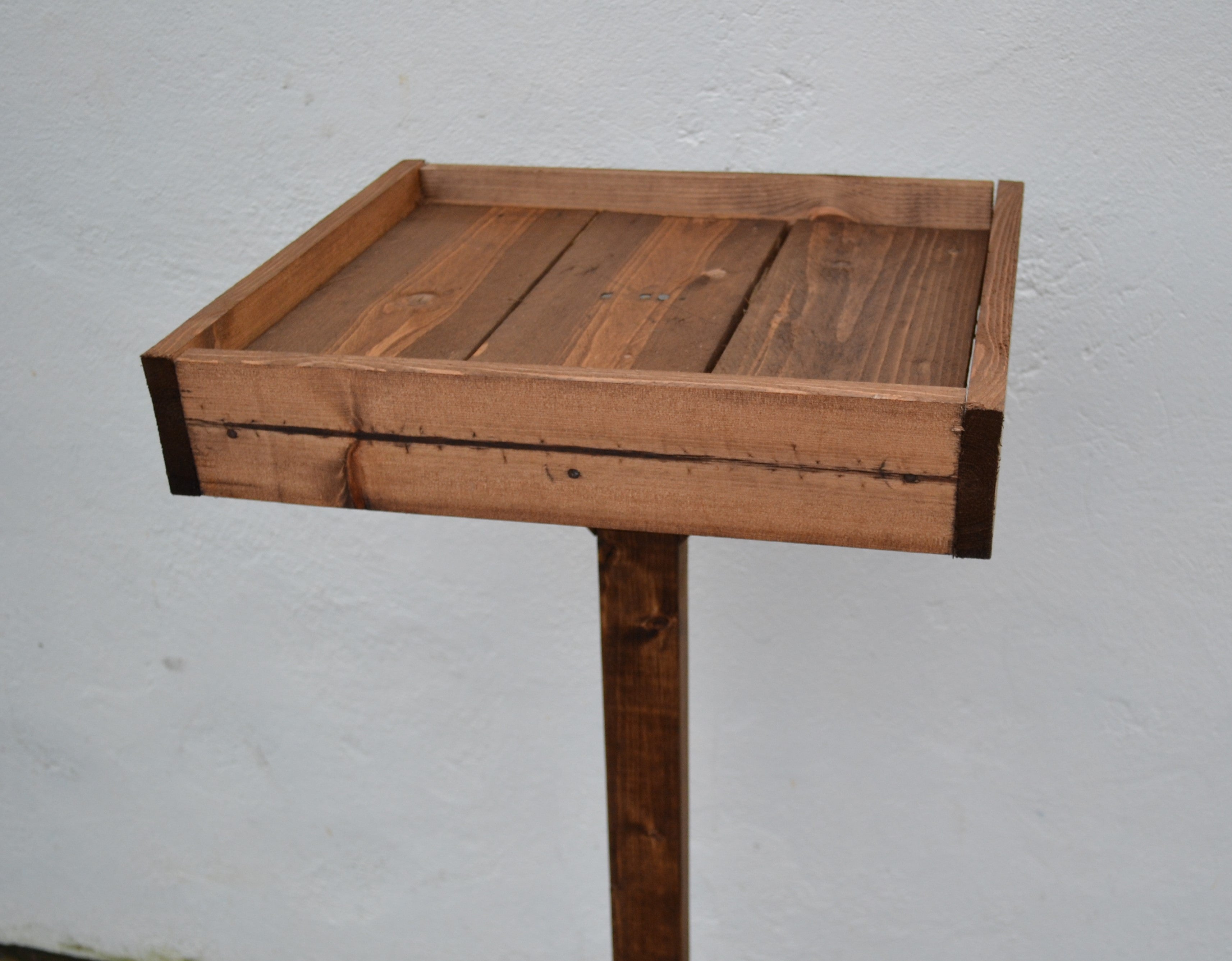 Large Handmade Wooden Bird Feeding Table (LOCAL PICKUP / DELIVERY ONLY)