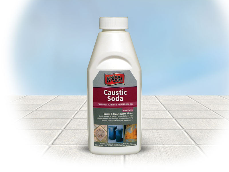Knock Out! Caustic Soda - 500g & 1kg (LOCAL PICKUP / DELIVERY ONLY)
