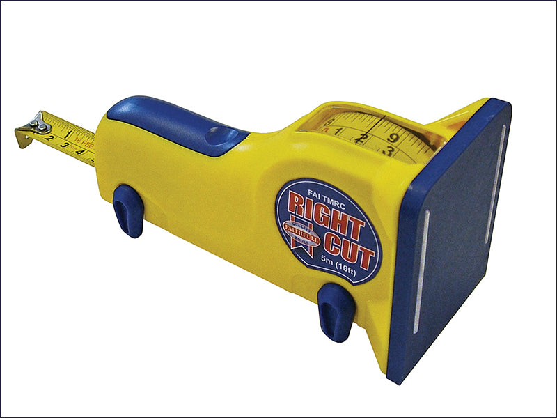 Faithfull Right Cut 5m Tape with Saw Guide